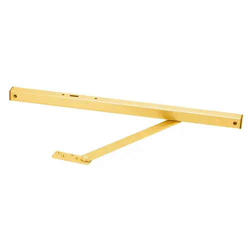 904S Surface Overhead Door Stop, Bright Polished Brass