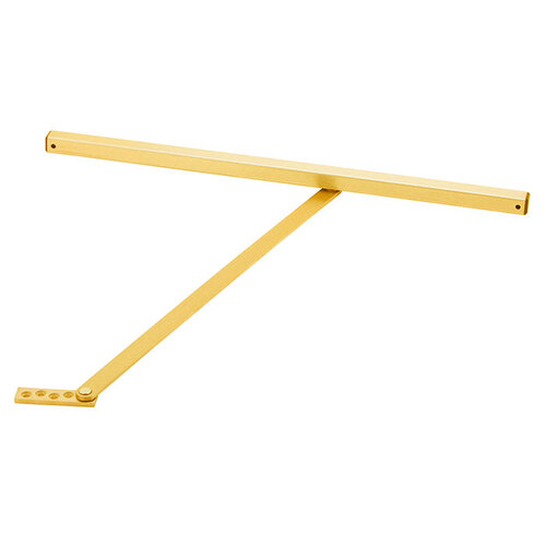 454F Surface Overhead Friction Door Holder, Bright Polished Brass