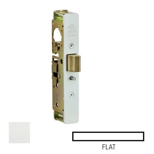 4900 Heavy Duty Deadlatch Less Strike Satin Aluminum Clear