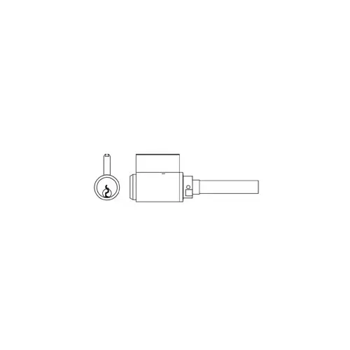 Cylinder, 4700LN, 5300LN, 5400LN, 6400LN, inTouch, & 440F, 540F, 580F Trims, Sargent LA Keyway, Satin Chrome