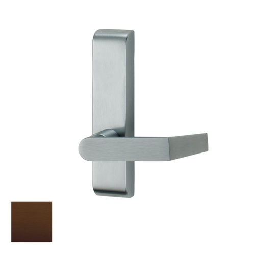 373L Lever Blank Escutcheon LHR - 06 Lever Dark Oxidized Satin Bronze