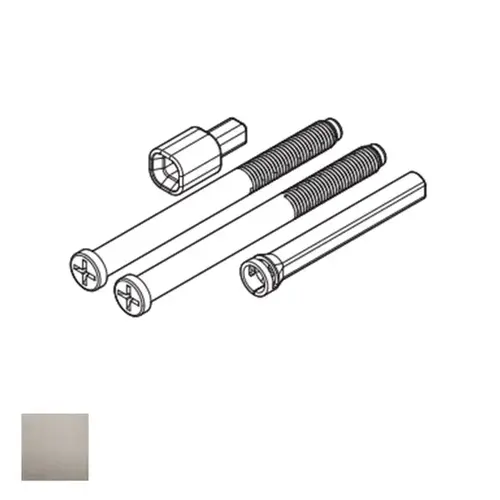 Thick Door Screw Pack Bright Chrome Finish