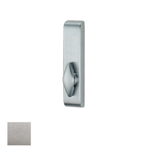 Thumbturn Control Blank Escutcheon Trim for 33 Series, Satin Chrome Finish