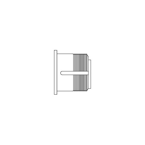 1-1/8" Mortise Cylinder S123 Keyway