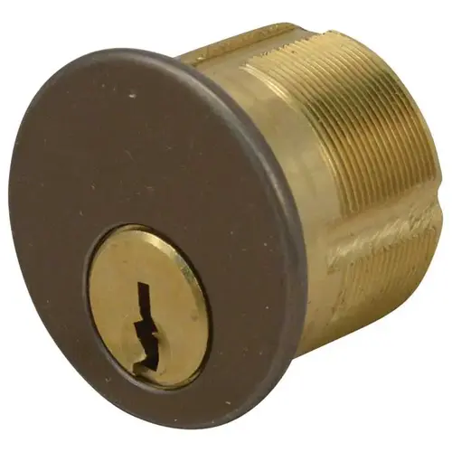 Mortise Cylinder Dark Oxidized Satin Bronze Oil Rubbed