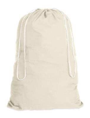 Whitmor 6353-1191-NAT Laundry Bag, Drawstring, 20 x 30 In.