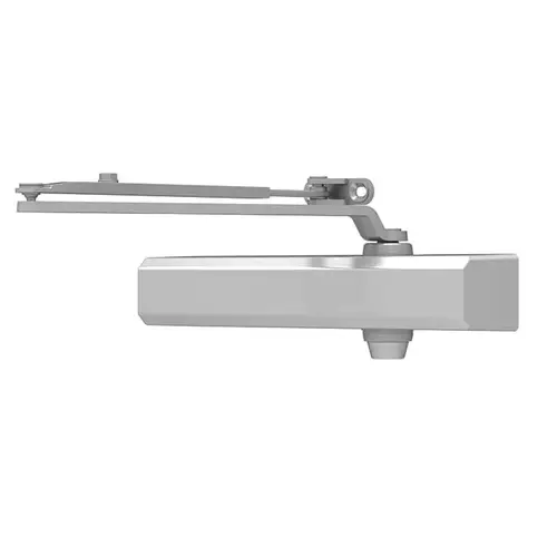 1450 Series Surface Mounted Door Closer, Aluminum Painted