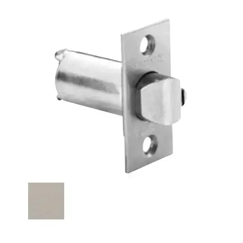 2-3/4" Backset 24 Option Spring Latch with 1-1/8" Face Satin Stainless Steel Finish