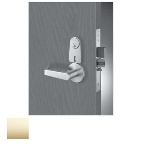 8800FL Mortise Occupancy Indicator Kit With Cylinder Hole, Bright Polished Brass