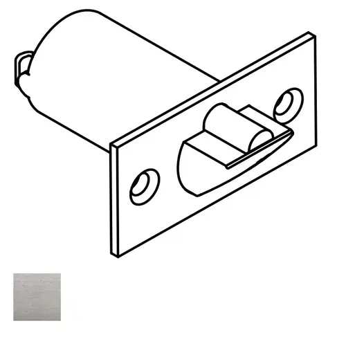 K Series Square 2-3/8" Deadlatch, Satin Chrome