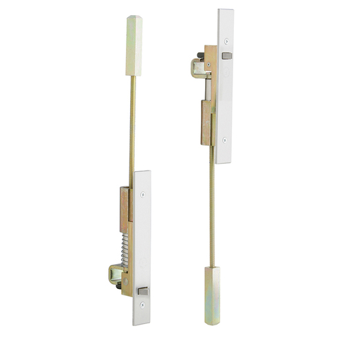 FB31P Automatic Top/Bottom Flush Bolts - Metal Doors, Satin Bronze