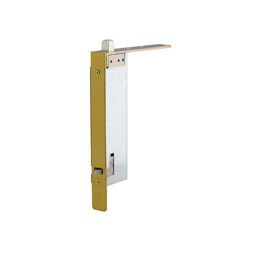 FB41T Automatic Top Flush Bolt - Wood Doors, Bright Polished Brass