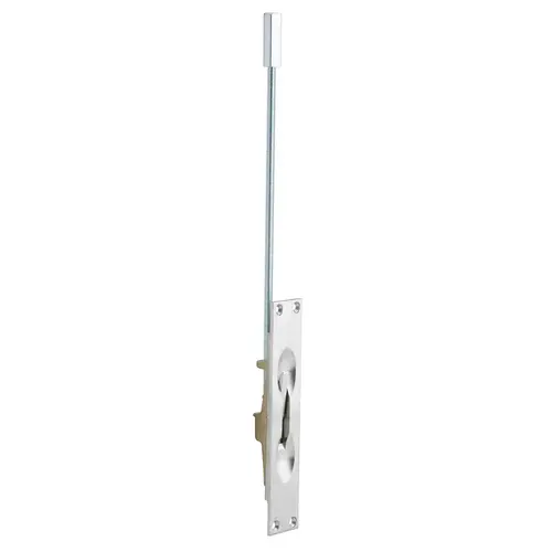 FB457 Manual Flush Bolt - Metal Doors, Bright Polished Chrome