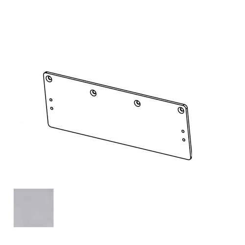 1331 Series D Drop Plate, Aluminum Painted