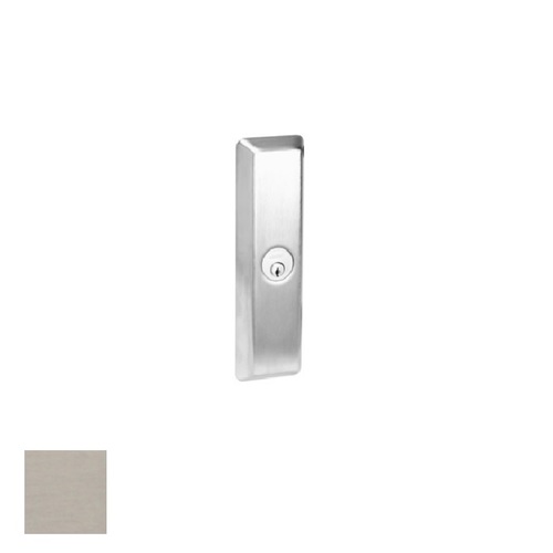 F957 Escutcheon Nightlatch Trim, Less Cylinder, Satin Stainless Steel