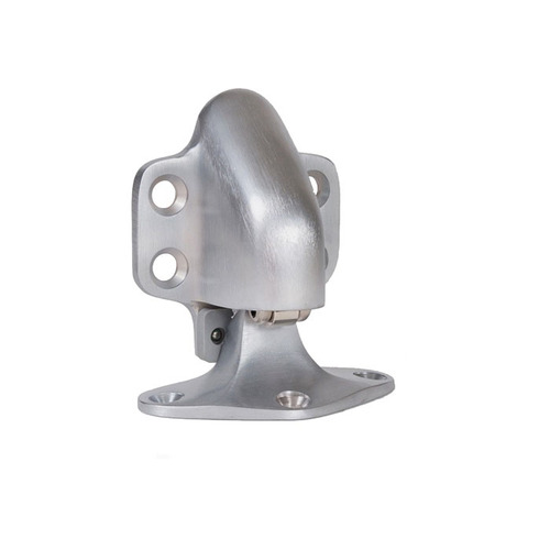 1263 Floor Stop & Holder, Satin Chrome