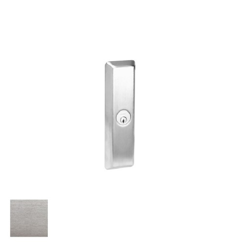 F957 Escutcheon Nightlatch Trim, Less Cylinder, Satin Chrome