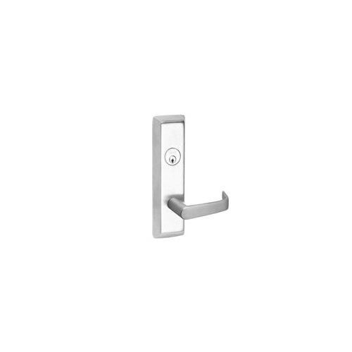 N9M55 Lever x Escutcheon Classroom Trim RHR, Less Cylinder Satin Stainless Steel