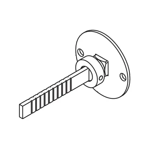 ED4000/ED5000 Trim tailpiece, 1-3/4" thick door