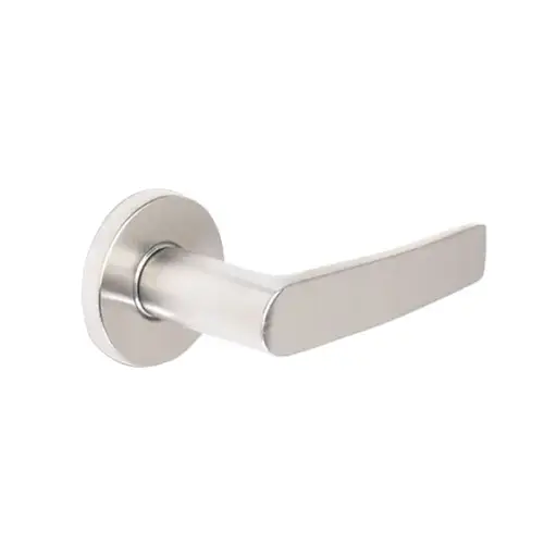 ML2065 Mortise Dormitory Lever Lockset x Half Trim Satin Chrome