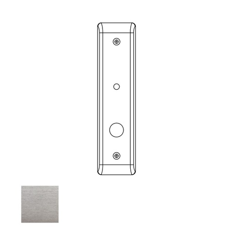 8800 Mortise Inside Escutcheon, Thumbturn and Grip with Connecting Screws, Satin Chrome