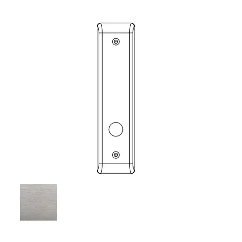 8800 Mortise Outside Escutcheon, Grip only, Satin Chrome