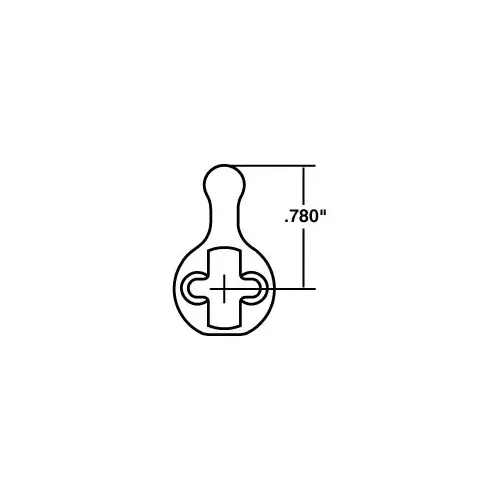 Mortise Cylinder cam for Deadlocks