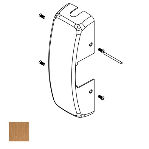 8700 Series Exit Device Chassis Cover, Satin Bronze