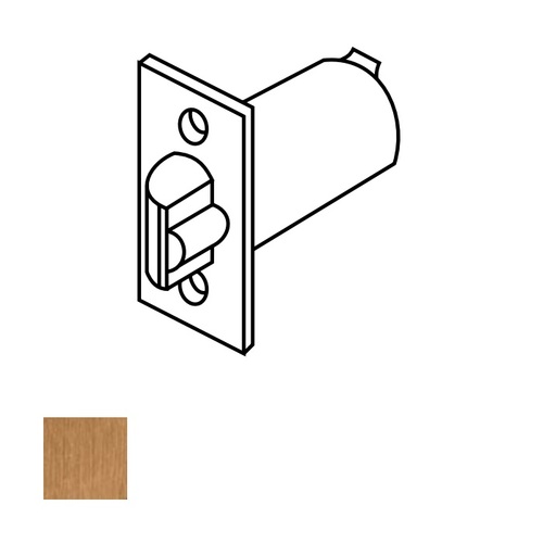 10 Line Square Corner Deadlocking Latch, Satin Bronze