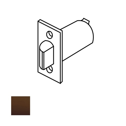 7-Line Unguarded Latchbolt, Oil Rubbed Dark Bronze