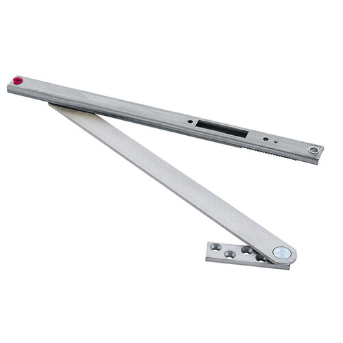 101H Concealed Overhead Door Holder Satin Stainless Steel