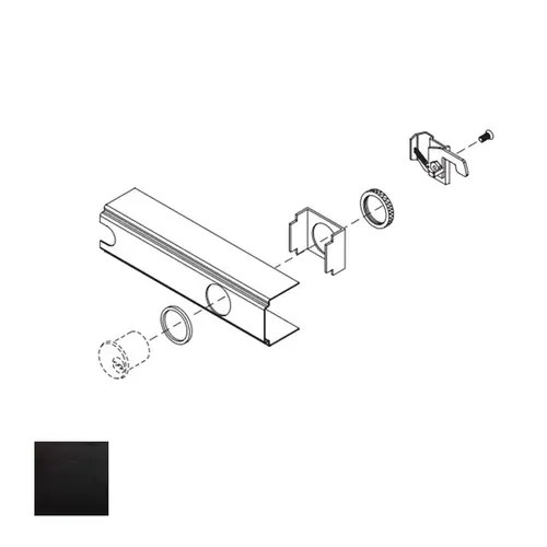 Falcon 19CDK3 SP313 19 Series Exit Device Cylinder Dogging Kit, Dark