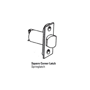 Schlage spring latch 