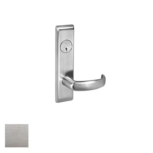 Exit Device Lever Trim, Satin Chrome