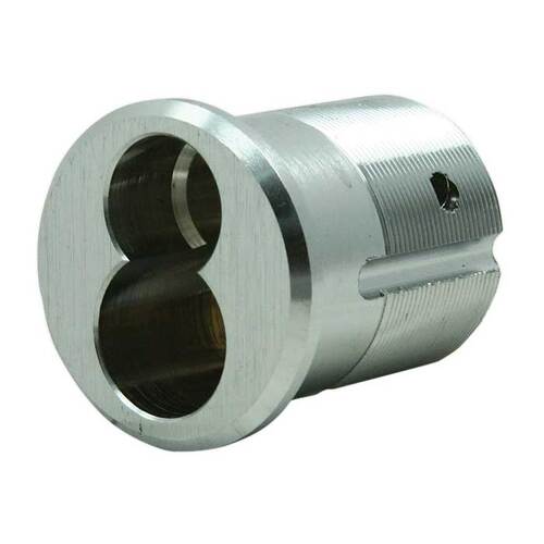 GMS ICS26DAR Schlage Large Format Interchangeable Core Mortise Cylinder Housing with Adams Rite Cam Satin Chrome Finish