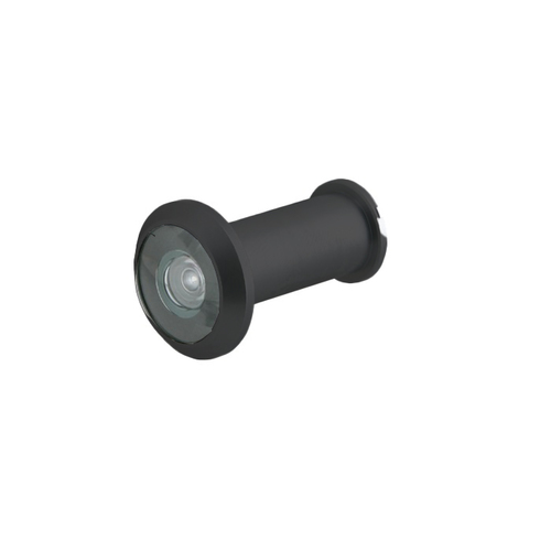 U698 One-Way Wide Angle Viewer Matte Black