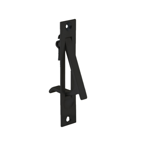 230 Sliding Door Edge Pull Matte Black