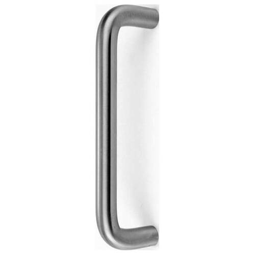 5-1/2" CTC Round Door Pull, 3/4" Round, 2-1/4" Projection Satin Stainless Steel Finish