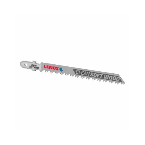 Jigsaw Blade - 5/16" Width x.058" Thick - 4" Length - 10 TPI - High Carbon Steel - pack of 5