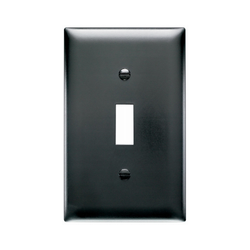 BLK 1G Nyl Wall Plate