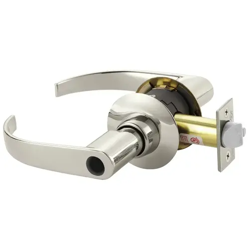 Cylindrical Lock Bright Nickel Plated Clear Coated