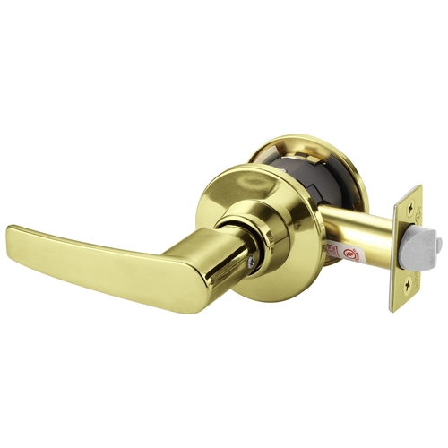 CL3180 AZC 605 Cylindrical Lock Bright Brass