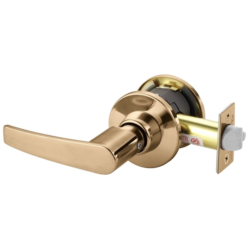 CL3180 AZC 611 Cylindrical Lock Bright Bronze