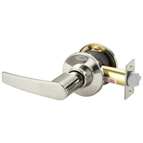 Cylindrical Lock Bright Nickel Plated Clear Coated