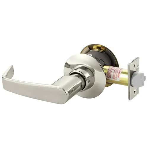 Cylindrical Lock Bright Nickel Plated Clear Coated