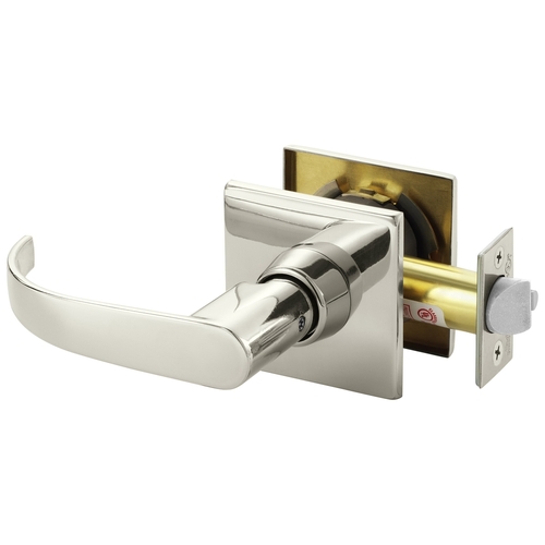 Cylindrical Lock Bright Nickel Plated Clear Coated