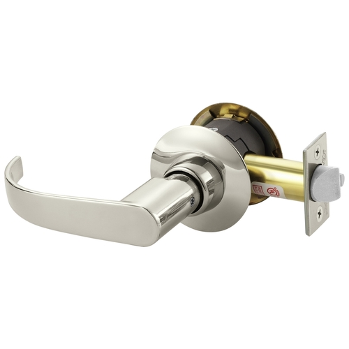 Cylindrical Lock Bright Nickel Plated Clear Coated