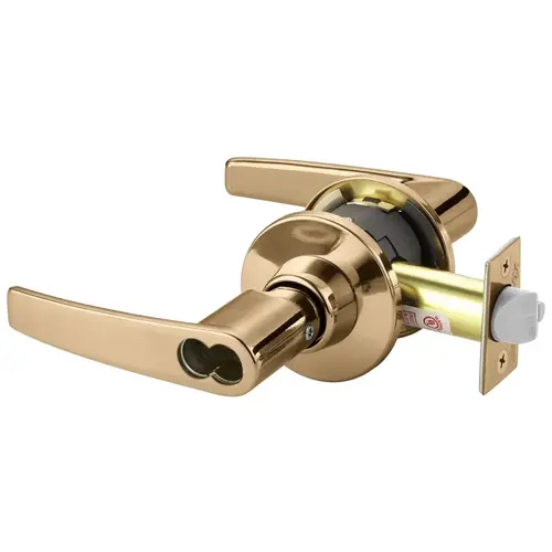 CL3132 AZC 611 CL6 Cylindrical Lock Bright Bronze