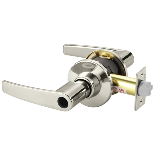 Cylindrical Lock Bright Nickel Plated Clear Coated
