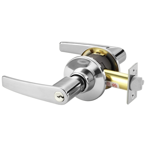 CL3193 AZC 625 Cylindrical Lock Bright Chrome